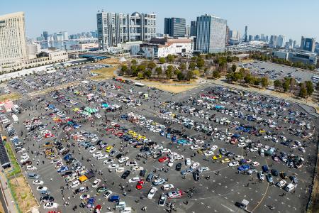 全国の痛車約1,000台とコスプレイヤーが東京お台utf-8