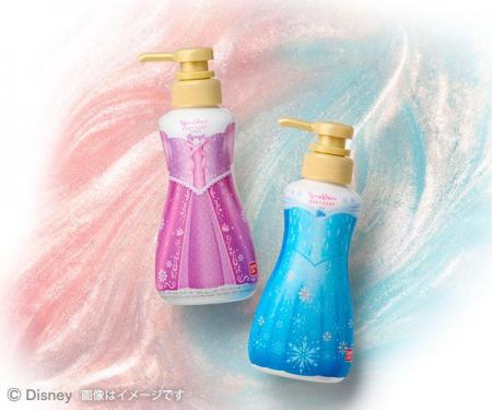 まるで、香りのドレス。ラメがきらめくボディソープで