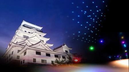 【ドローンショー事例】夏イベント・自治体向け｜福山