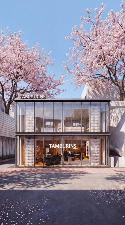 TAMBURINS が3月19日、DAIKANYAMA FLAGSHIP STOREをオ