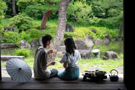 【限定10名の極上体験】日本茶伝道師とフローリストが