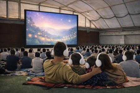 身近な場所を「劇場」へ。移動型静音エンターテインメ