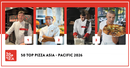 50 TOP PIZZA ASIA - PACIFIC 2026にて「RistoPizza b