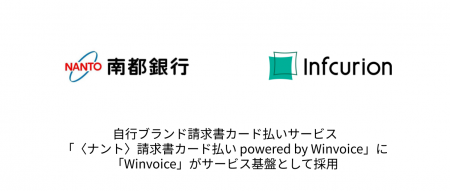 インフキュリオン「Winvoice」、南都銀行の「〈ナント