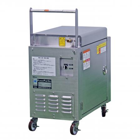 食品工場に特化したステンレス製高圧洗浄機を新発売！