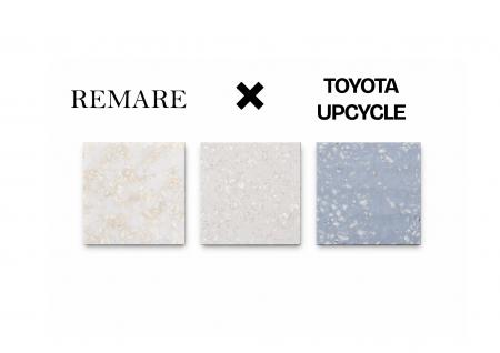 REMARE × TOYOTA UPCYCLE、自動車業界由来の複合廃棄