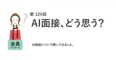 半数がAI面接を「受けてみたい」AI面接は「人が面接す
