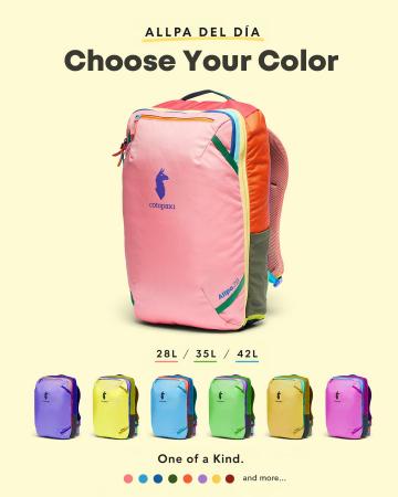 【Cotopaxi(R)(コトパクシ)】唯一無二の配色を楽しむ