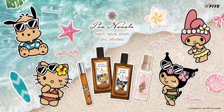 こんがり日焼けしたサンリオキャラクターズが主役(ハ