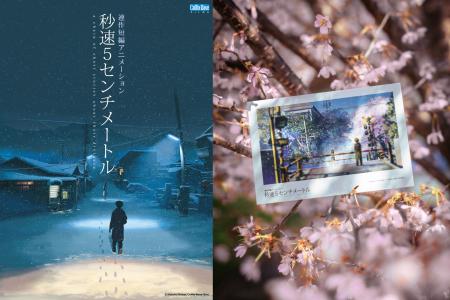 【入場者プレゼント決定！】新海誠監督作品『秒速5セ