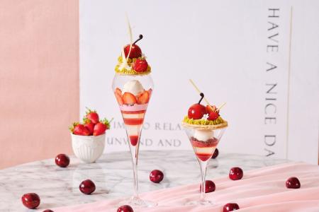 【横浜】春が旬の真っ赤な2つの果実をふんだんに使用