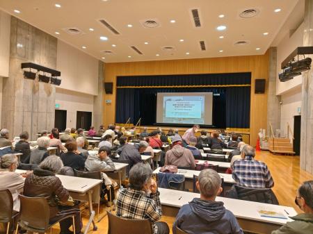 防災専門家・田中健一氏による防災講演会「正しく恐れ