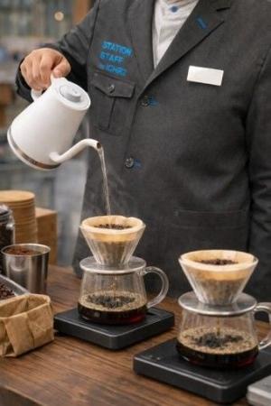 ~駅員が淹れるコーヒー!千葉の味・文化を楽しめる体 ~駅員が淹れるコーヒー!千葉の味・文化を楽しめる体