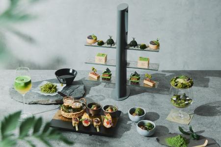 新緑の京都を“抹茶の箱庭”で堪能するアフタヌーンティ