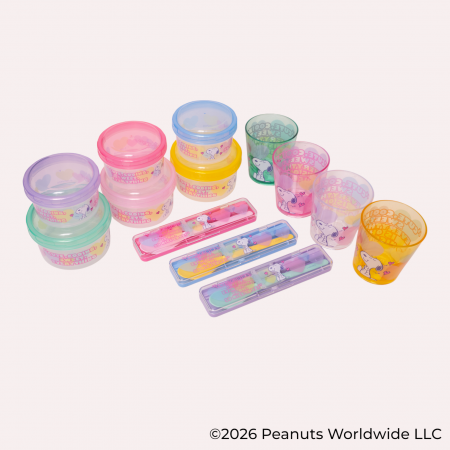 【PEANUTS 】透明感とハートが彩る新デザイン「クリア