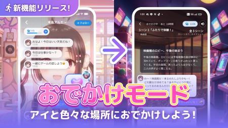 AIキャラクターと楽しむ新感覚シチュエーション会話機