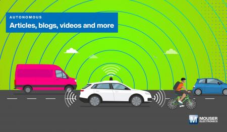 マウザー、自律走行車オンラインリソースセンターを拡