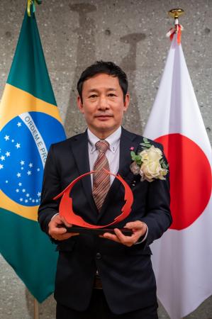 ダイソーブラジルCEO大野恵介、「CCBJ Awards Person ダイソーブラジルCEO大野恵介、「CCBJ Awards Person