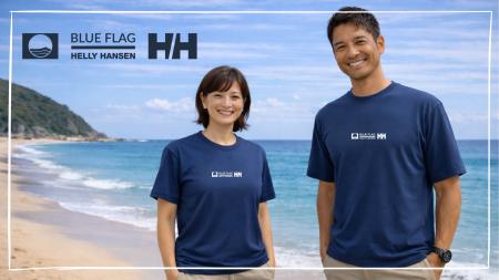 日本ブルーフラッグ協会公式TシャツをHELLY HANSEN( 日本ブルーフラッグ協会公式TシャツをHELLY HANSEN(