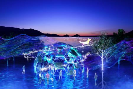 北海道・支笏湖で「支笏湖 ILLUMINA HISTORIA（イルミ