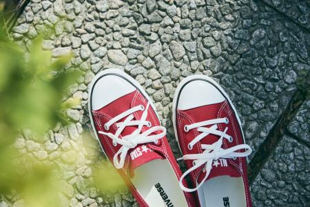 ALL STARをパンプスパターンにアレンジ。ロープロ仕様