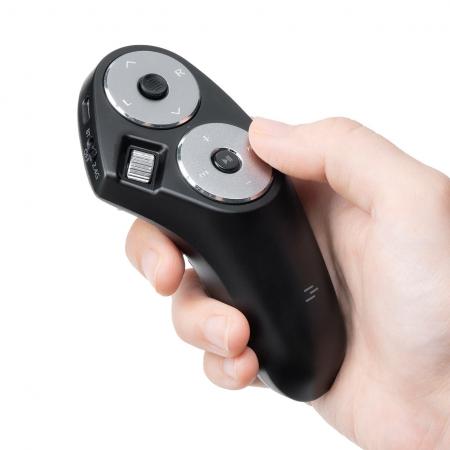 どんな姿勢でも空中操作！ワイヤレスハンディマウスを