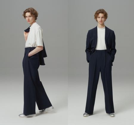 販売計画比200%超の「ワイドパンツスーツ」更なる進 販売計画比200%超の「ワイドパンツスーツ」更なる進