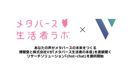 株式会社V、博報堂 メタバース生活者ラボ(R)と共同で 株式会社V、博報堂 メタバース生活者ラボ(R)と共同で