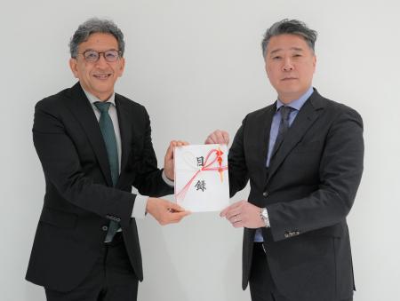 公益財団法人 日本対がん協会へ寄付金を贈呈 公益財団法人 日本対がん協会へ寄付金を贈呈