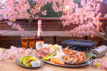 【春BBQ】焼いて、挟んで、ほおばる！新感覚の「桜テ