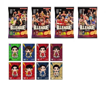 限定イラストシール付き！B.LEAGUEチップス第3弾を3月