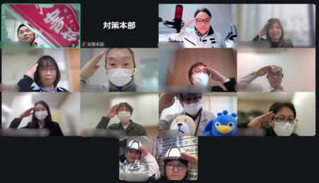 【開催報告】3.11に法人全体を想定した防災訓練を実施