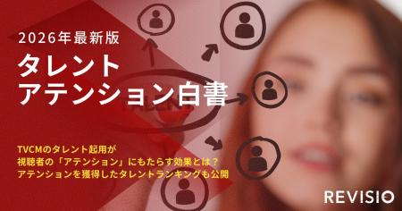 テレビ視聴のアテンションデータを取得するREVISIO　