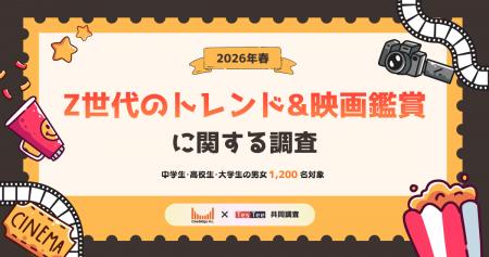 株式会社テスティー、2026年春 Z世代のトレンド＆映画