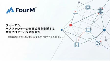 フォーエム、パブリッシャーの事業成長を支援する共創