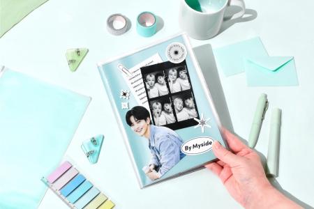 推しも思い出も持ち歩ける！写真や紙を挟める透明カバ