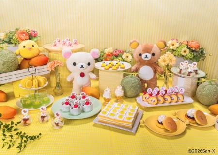 リラックマがニューオータニ（幕張・大阪）のスイーツ