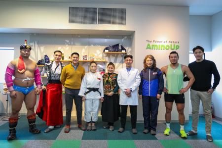 モンゴル代表クラスのトップアスリートが参加「 Team 