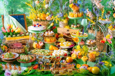 春の訪れを感じる季節に合わせ、天候を気にせずレスト