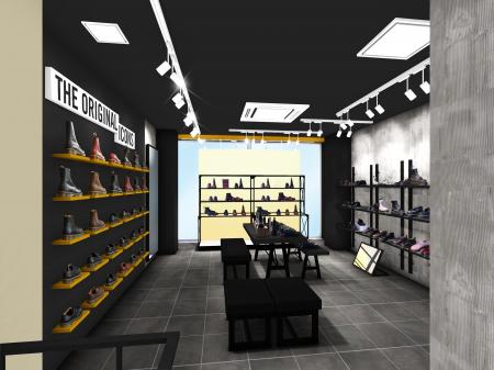 直営店舗として、福岡初の2階層路面店、ドクターマー