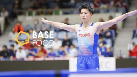 トランポリン 山田大翔選手とのサプライヤー契約を締