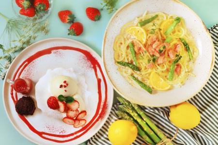 MARFA CAFEから、春の彩りを楽しむ新メニューが3/19(