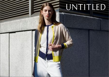 【UNTITLED】2026 Spring & Summerシーズンヴィジュア