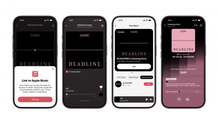 TikTok、Apple Musicと連携した新機能「楽曲をフル尺