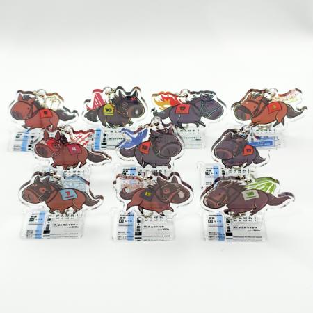 競走馬グッズブランド「UMAbred」よりアクリルスタン