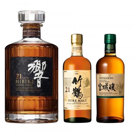 【響21年・竹鶴21年・宮城峡10年登場】限定333口 特別