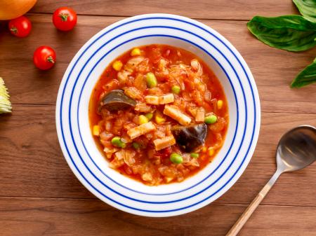 一杯で完結する「食べるスープ」誕生！7種の具材utf-8