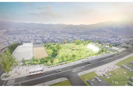 万博建築家のコラボが河内長野市で実現!南花台中央公 万博建築家のコラボが河内長野市で実現!南花台中央公