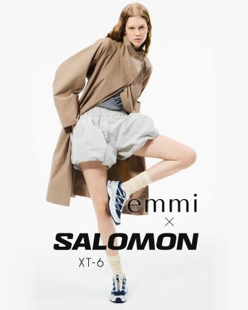 【emmi(エミ)】Salomonとの初別注