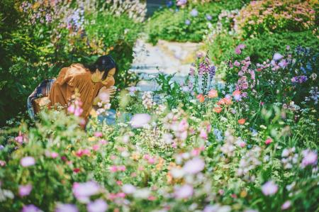 色鮮やかな春、到来。山上のリゾート